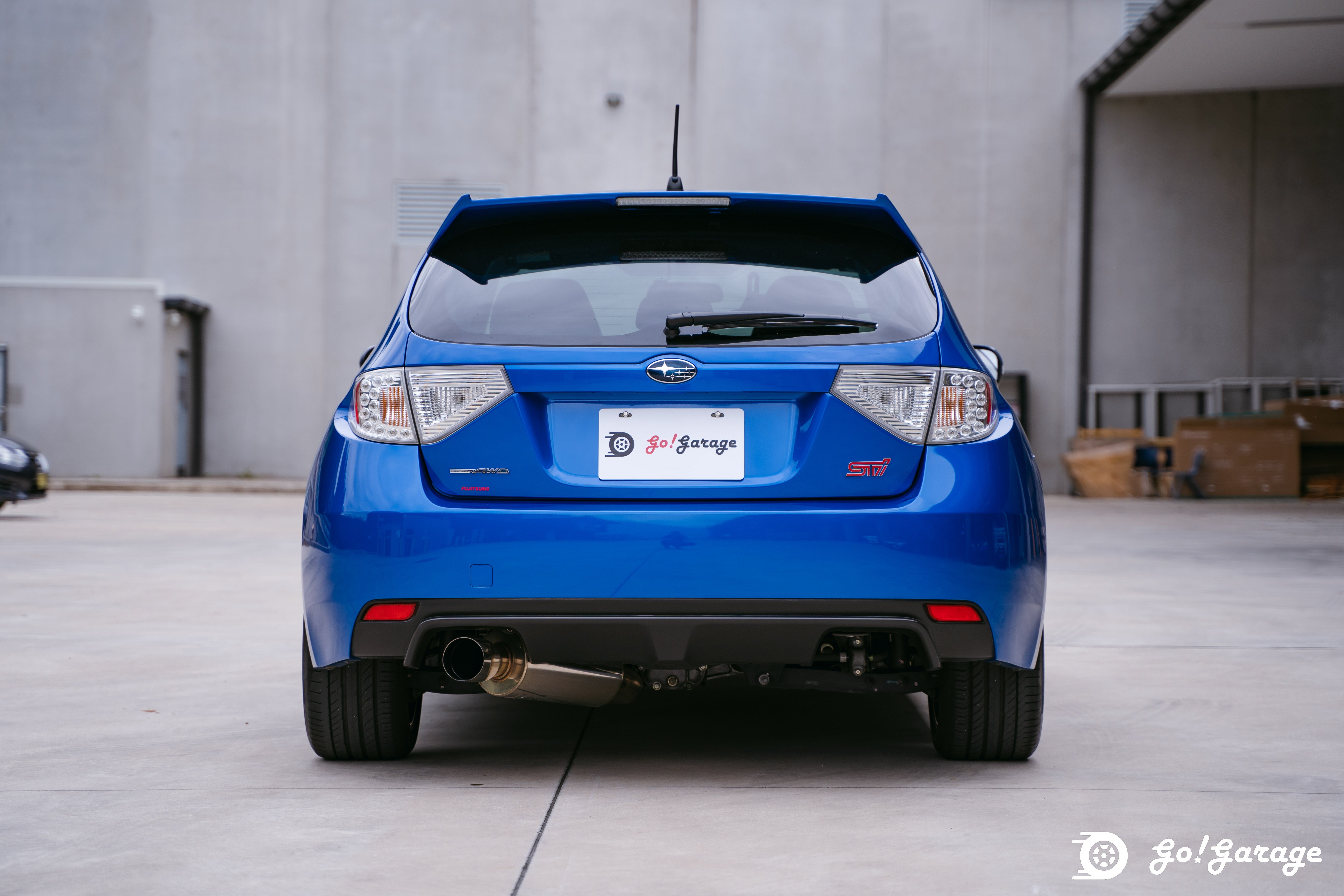 2012 Blue Impreza STI GRB Spec C