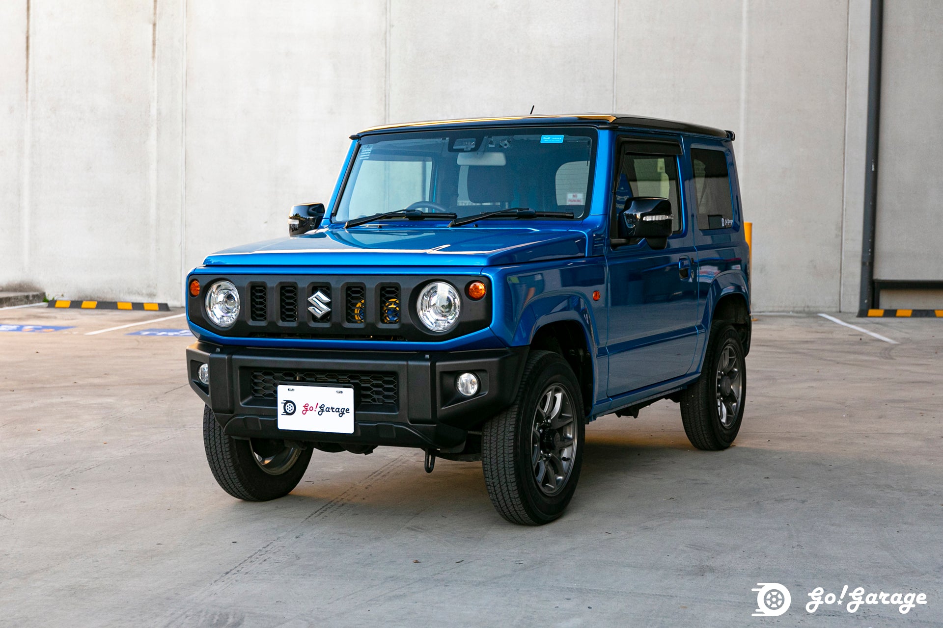 2020 Blue Suzuki Jimny