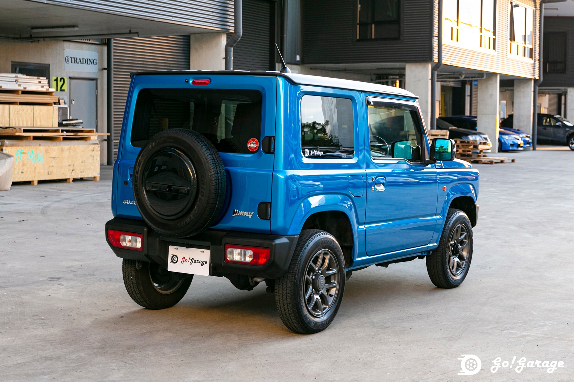 2020 Blue Suzuki Jimny