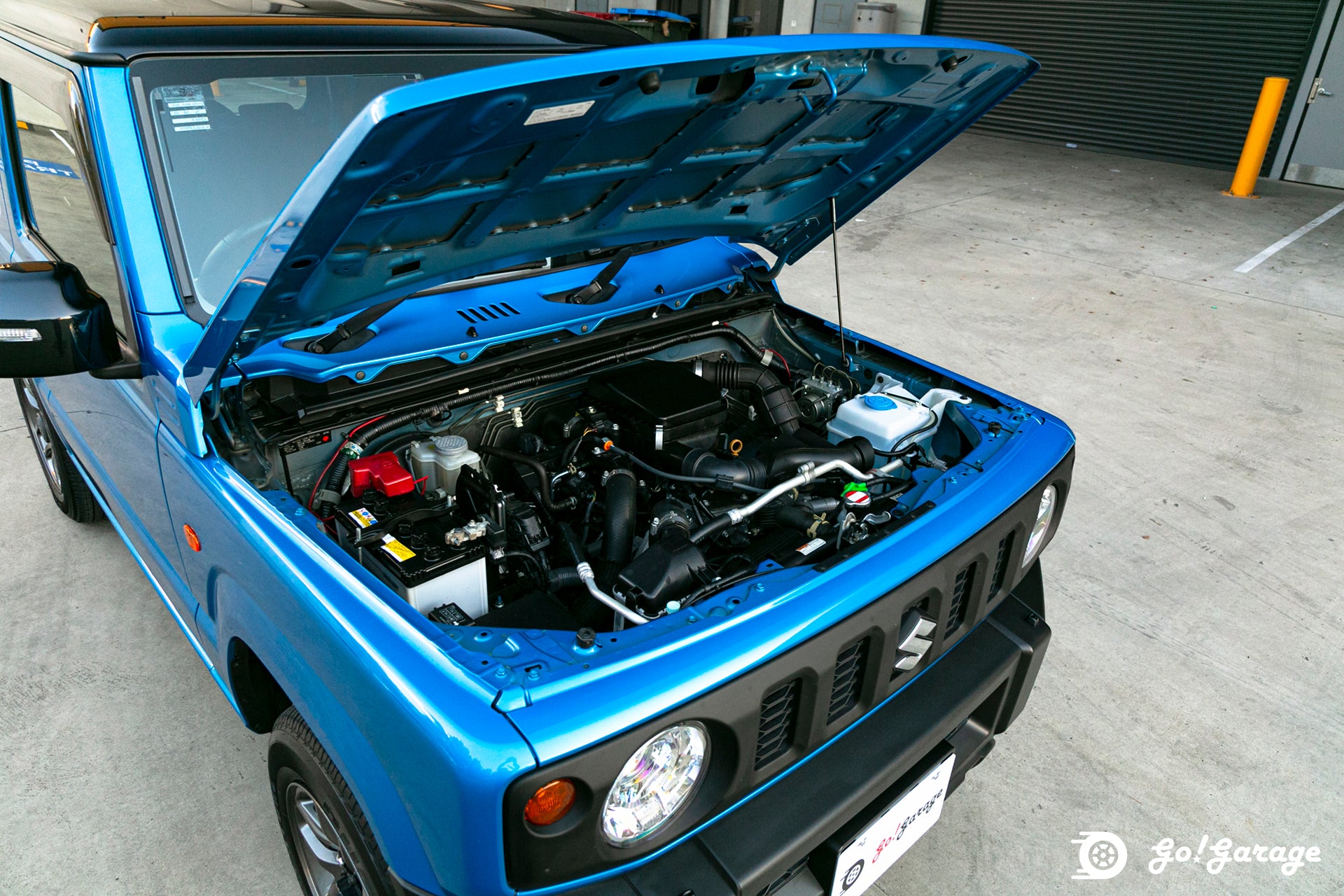 2020 Blue Suzuki Jimny
