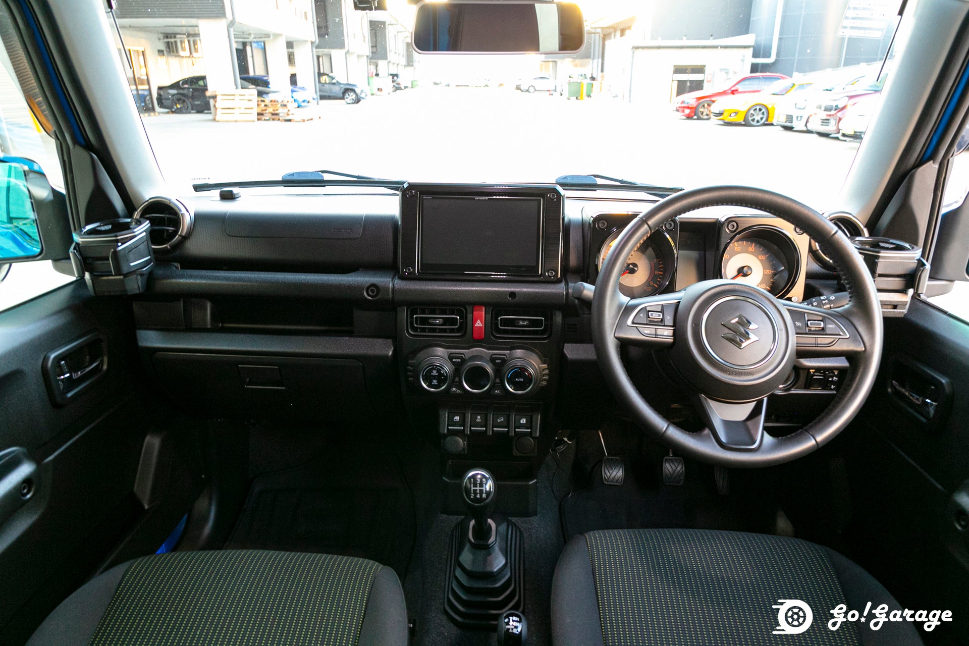 2020 Blue Suzuki Jimny