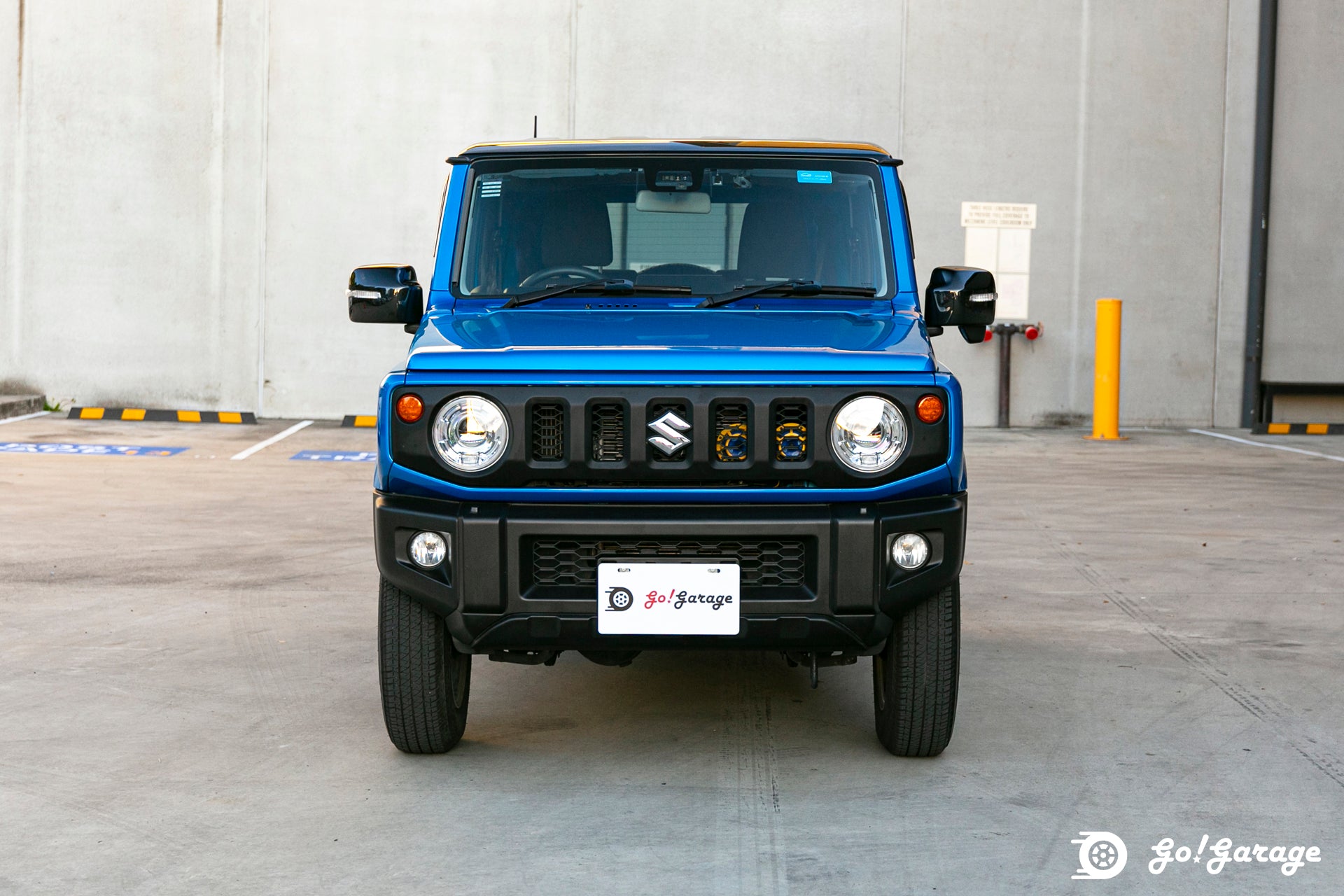 2020 Blue Suzuki Jimny