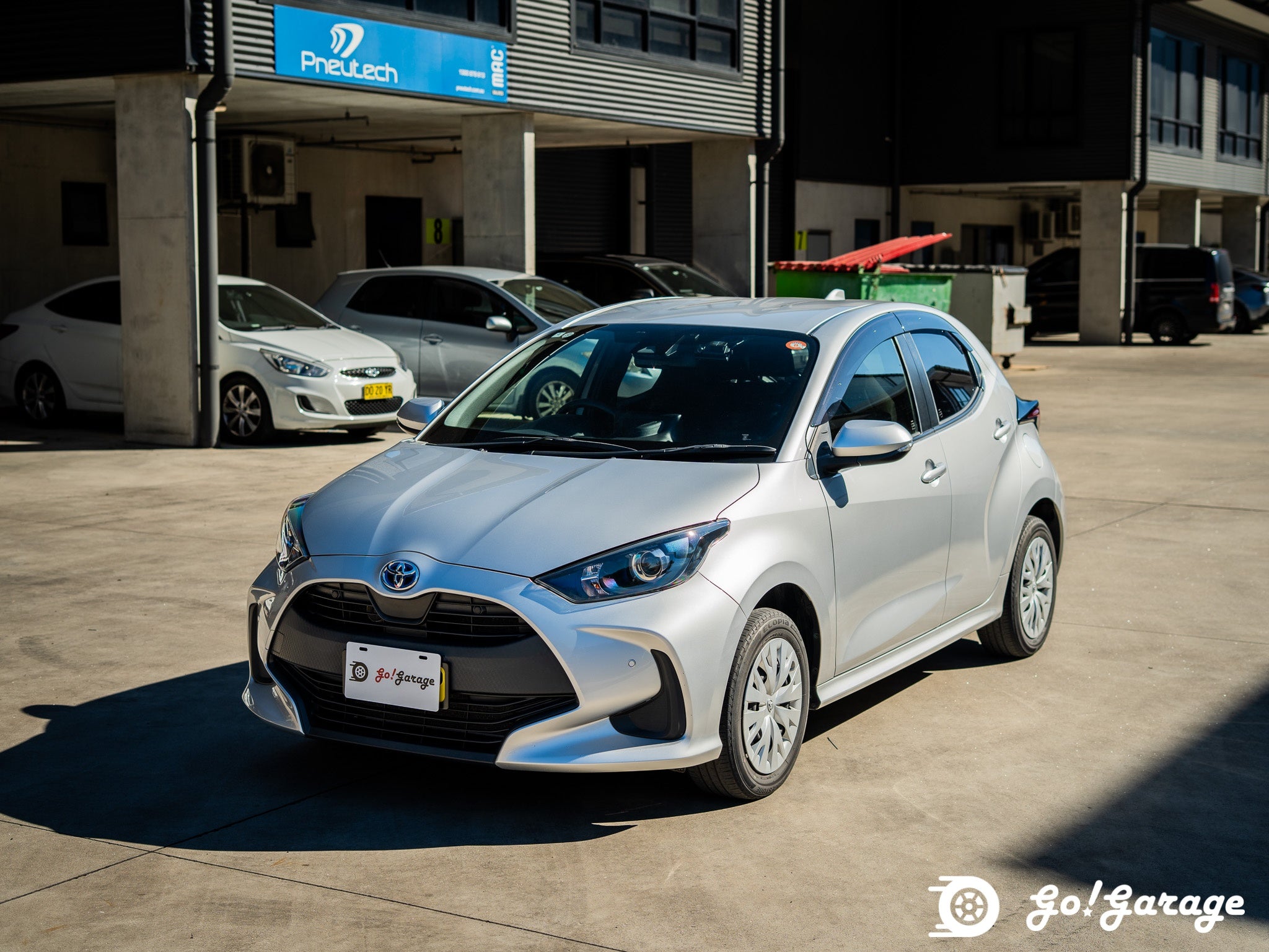 2022 Toyota Yaris Hybrid X 4WD silver