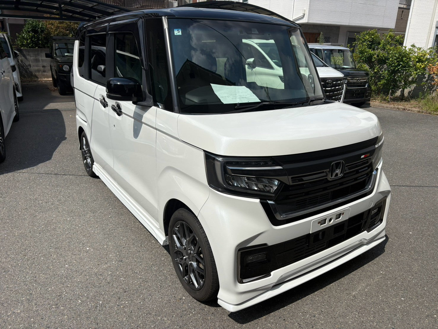 【COMING SOON】2021 Honda N-BOX Custom L Turbo White x Black