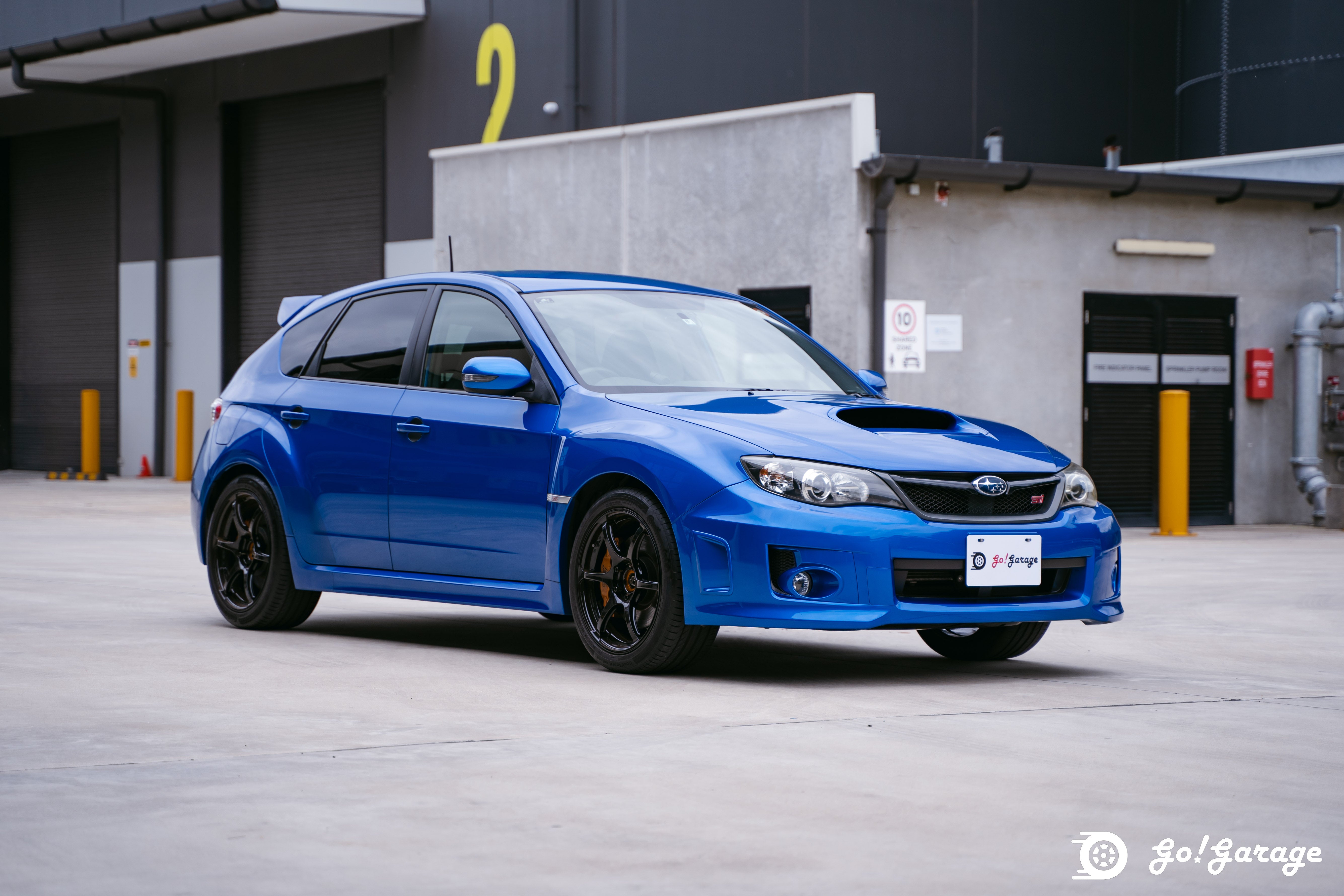 2012 Blue Impreza STI GRB Spec C