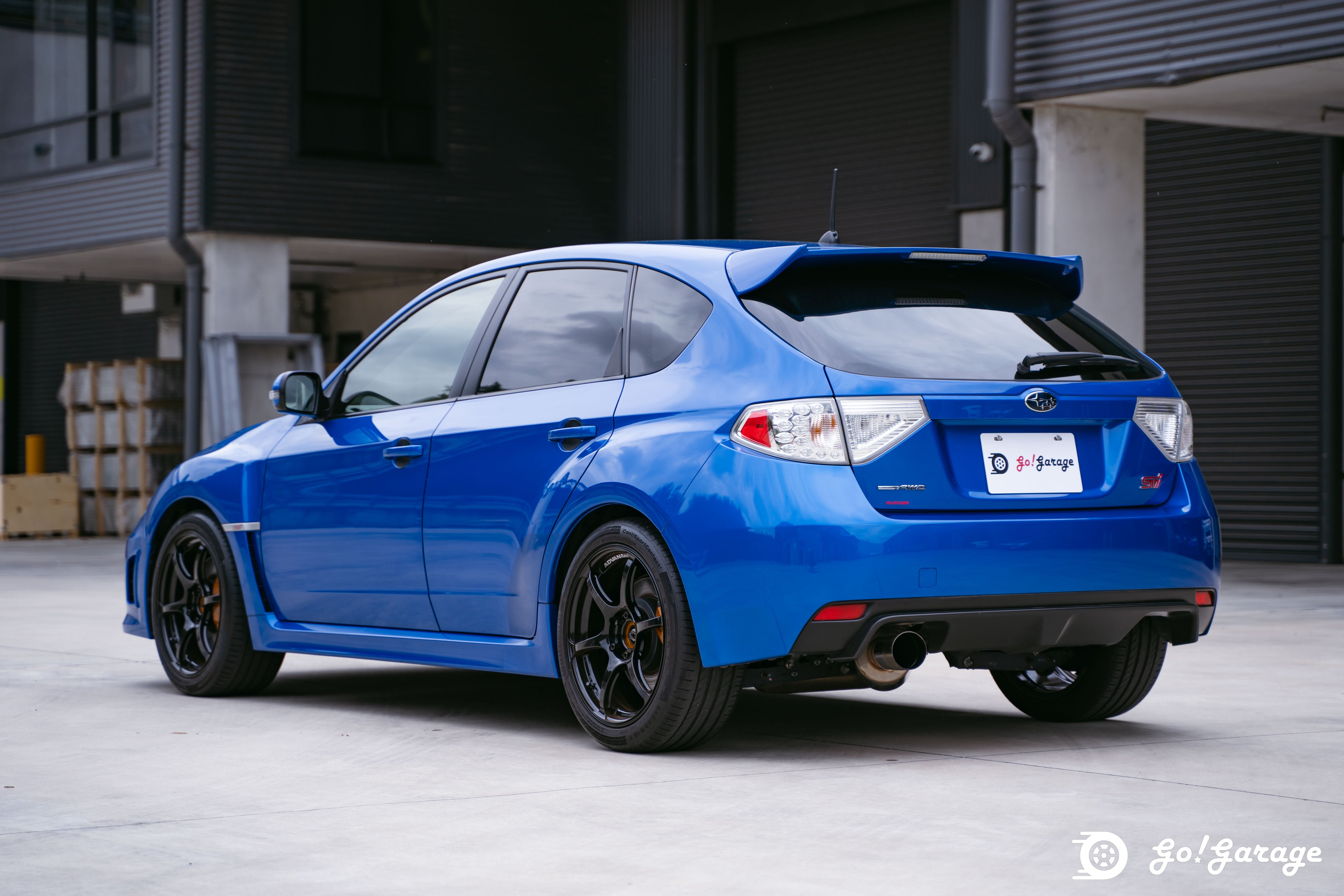 2012 Blue Impreza STI GRB Spec C