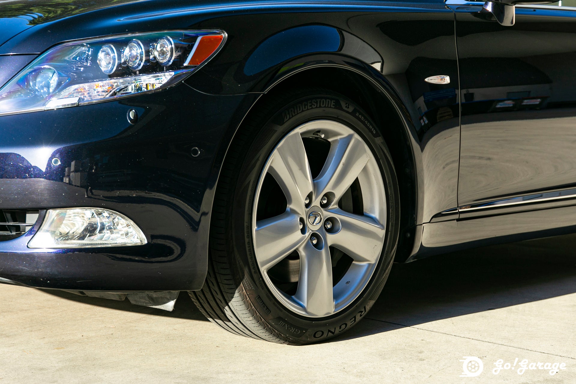 2007 Black LS600H I Package