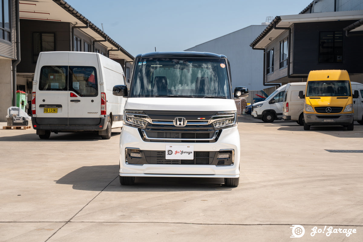 2021 Honda N-BOX Custom L Turbo White x Black