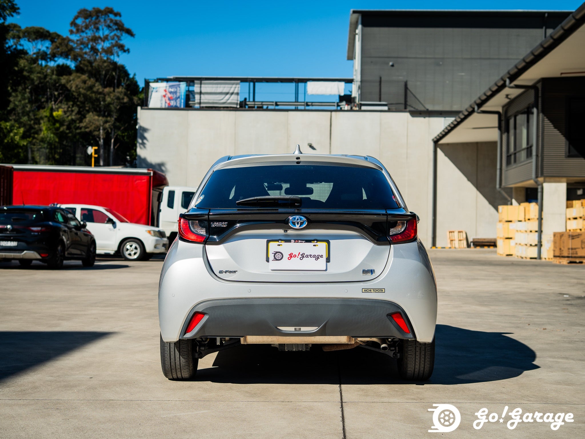 2022 Toyota Yaris Hybrid X 4WD silver