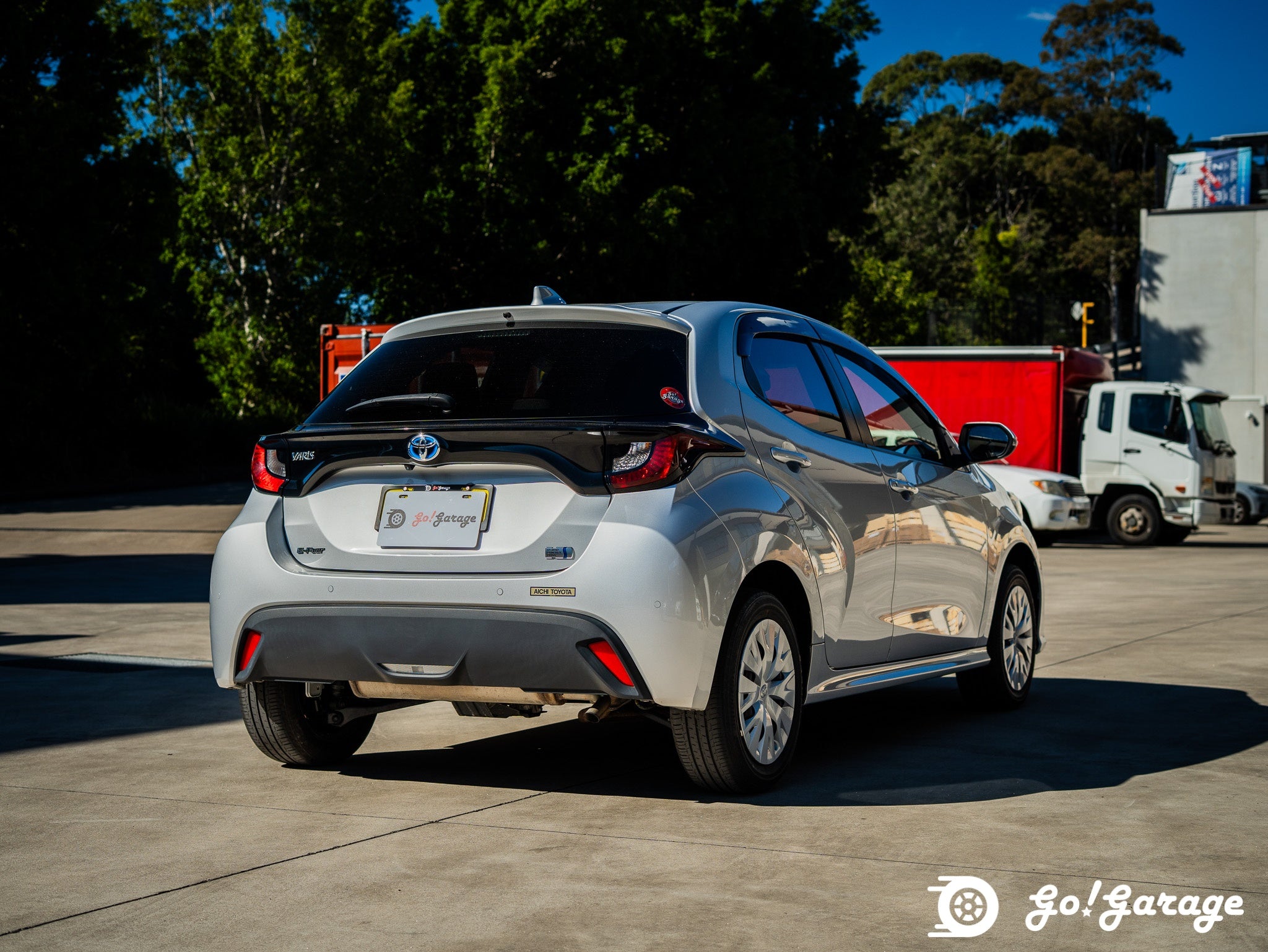 2022 Toyota Yaris Hybrid X 4WD silver