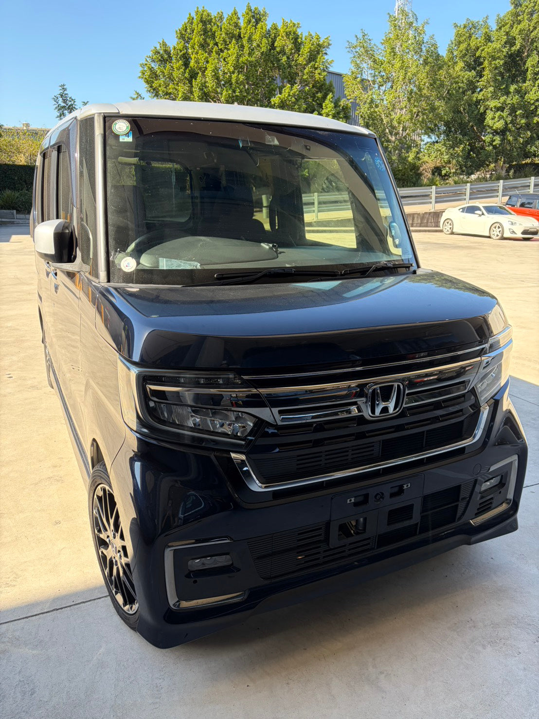 【COMING SOON】2021 Honda N-BOX Custom L Turbo Blue x Silver